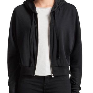 All Saints cropped hoodie